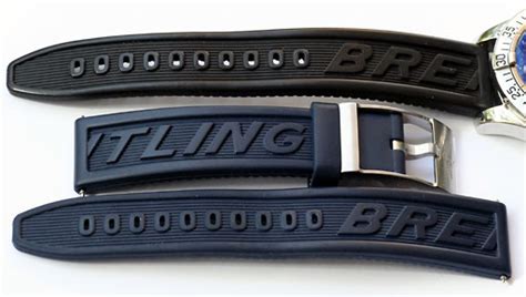 breitling world rubber band wrist shots